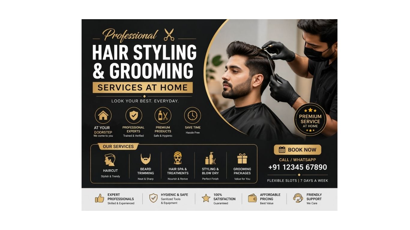 Hair Cutting, Styling and Grooming – Complete Guide for a Perfect Look | Redtronix