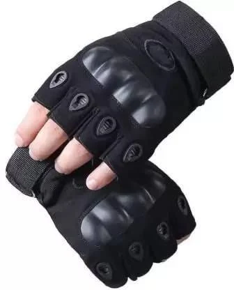 Premium Motorcycle Tactical Gloves – Hard Knuckle Protection for Men