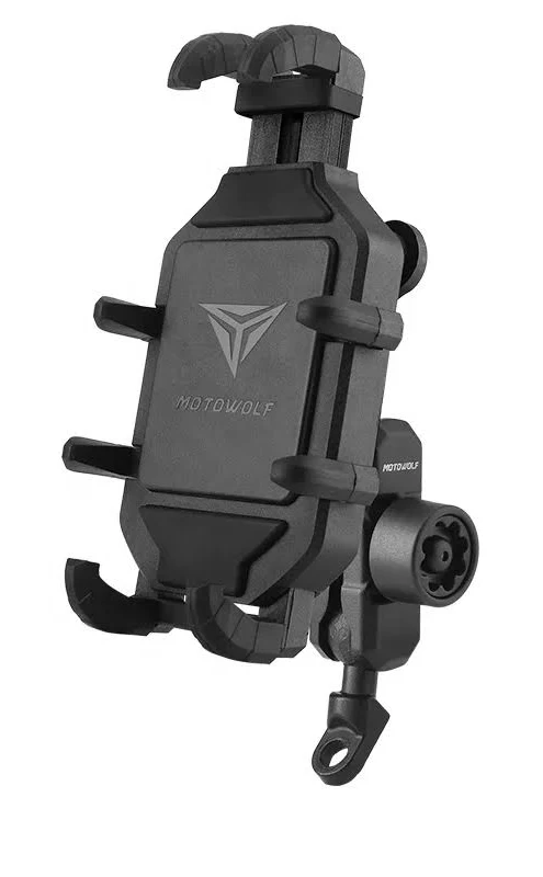 Motorcycle Phone Mount Holder, [150mph Wind Anti-Shake] [7.2inch Big Phone Friendly] - Image 2