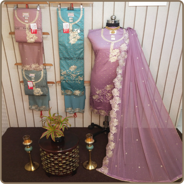 Sunmoon-Ashiyana-Fancy Najmin Work-Duptta