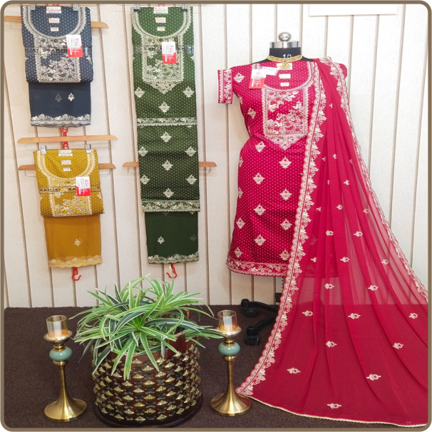 Nazaara-Paris Fancy-03 Dupatta-Nazmin
