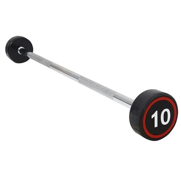 Fixed Barbell Weight Dumbbles Inner Rod Thickness 30mm (10 kg Straight, Straight)
