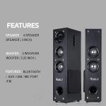 Double Tower Speakers/Bluetooth Speaker/Multimedia Speaker/Home Theater with FM Pen Drive Mobile Aux Support (64 cm Height)