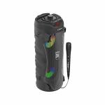 Party Speaker with MIC | 150W Bluetooth Wireless Speaker with Dual 4x2'' Woofers, FM, USB, TF Card, AUX & Wired MIC (Black)