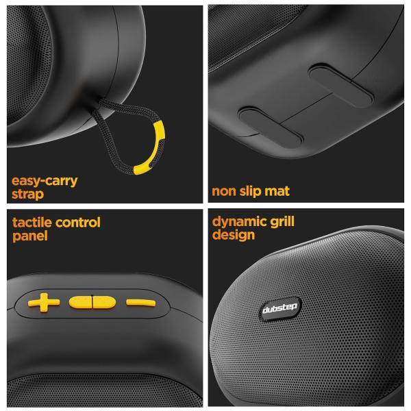 Pop 1200 with Upto 16 Hrs Playtime, 52mm Dynamic Driver (Black)