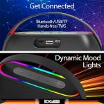 20W Boombox, Unbelievable Loud & Clear Music I Portable with easy to carry handle | A perfect carry around Sound Partner for outdoors