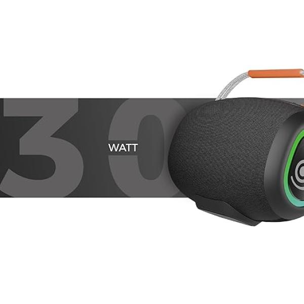 30W Bluetooth Speaker with Mic & Karaoke | Portable Wireless Speaker with Powerful Bass