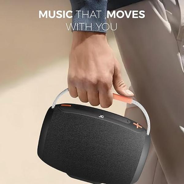 30W Bluetooth Speaker with Mic & Karaoke | Portable Wireless Speaker with Powerful Bass