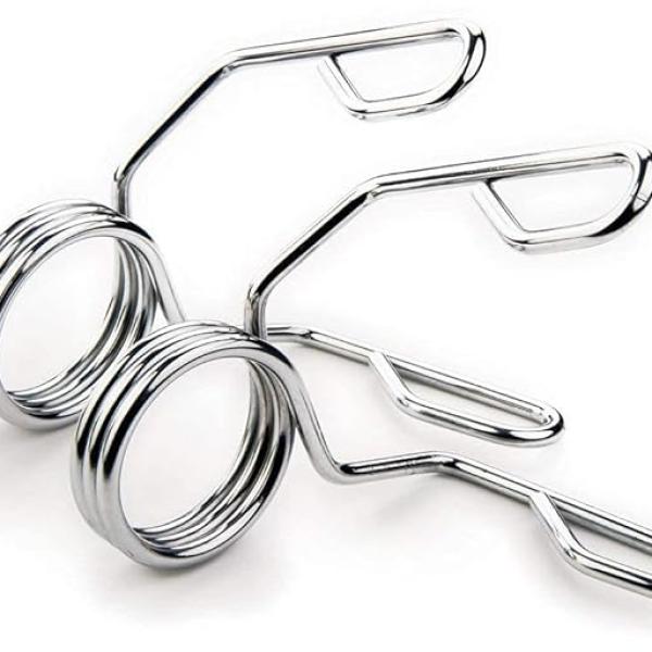 Olympic Barbell Rod 3 Feet Straight for Fitness (30 mm Internal Dia and 50mm Outer Dia) with Springs Side Locks