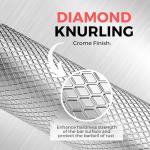 Solid Olympic Barbell 4FT With Bearing | 50 MM Loadable Sleeve Dia and 30 MM Inner Lifting Rod Dia