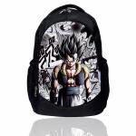 16 inch Anime Design Printed Backpack | Durable Polyester 30 Liter Anime Print Bag | Perfect for School, College, Office, Travel
