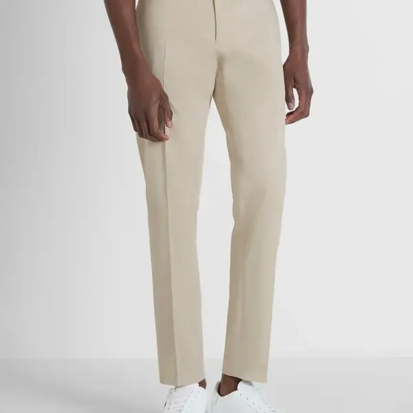 Antony Morato-Men Beige Slim Fit Solid Trouser