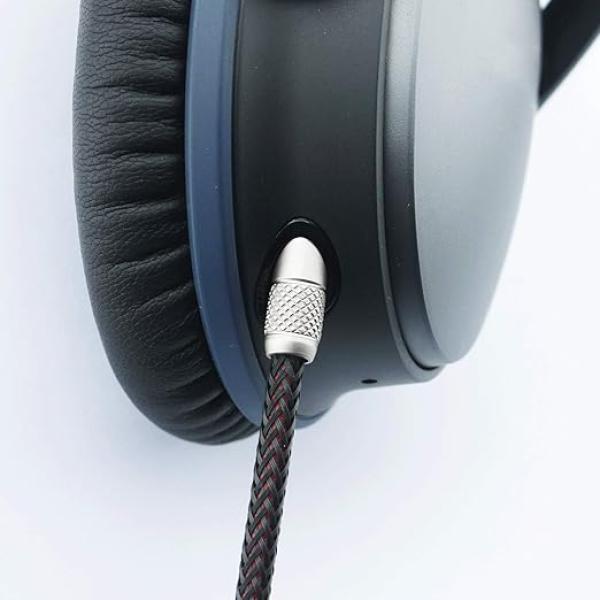 Replacement Audio Upgrade Cable Compatible with Bose QuietComfort 25