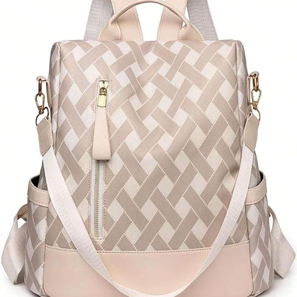 Anti-Theft Backpack for Women & Girls | Fits 14-Inch Laptop (12L Compact Design)