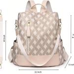 Anti-Theft Backpack for Women & Girls | Fits 14-Inch Laptop (12L Compact Design)