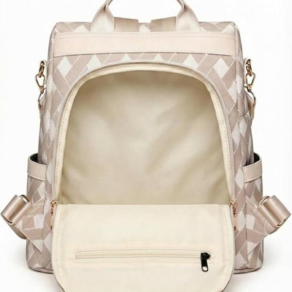 Anti-Theft Backpack for Women & Girls | Fits 14-Inch Laptop (12L Compact Design)