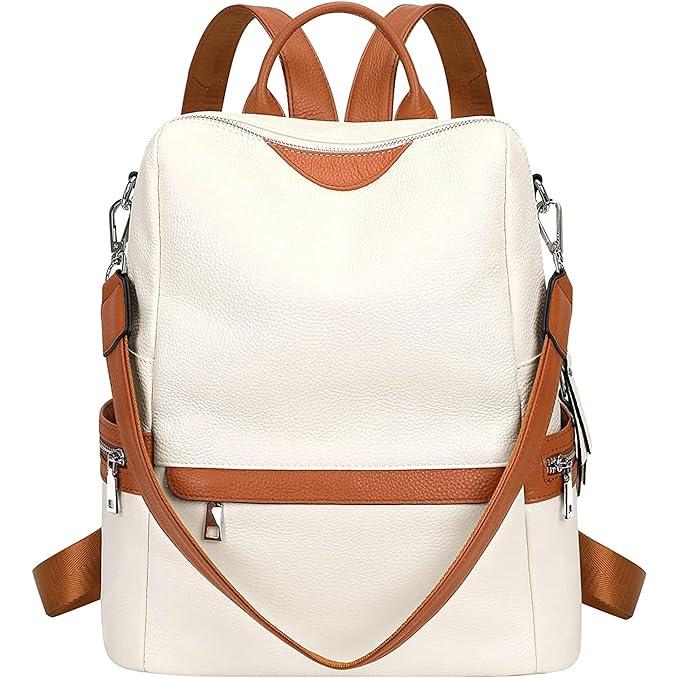 Leather Backpack for Women Elegant Backpack