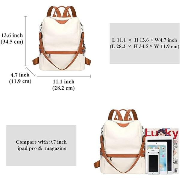 Leather Backpack for Women Elegant Backpack