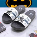 Authentic Batman Gotham City Men's Ultra Soft Sliders/Slippers for Men with Soft Cushion | Everyday Flip Flops for Gents/Boys