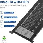 42Wh YRDD6 Battery for Dell inspiron 15 3000 Series 3583 3593 3582 3584 3501,