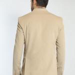 Men's Beige Corduroy Cotton Blazer
