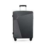 Hard Trolley Luggage (79cm), 100% Polycarbonate Cabin Check-in Suitcase, Lightweight Suitcase with 360° Wheels, Travel Trolley Bags, Cabin Luggage (143L)-Grey