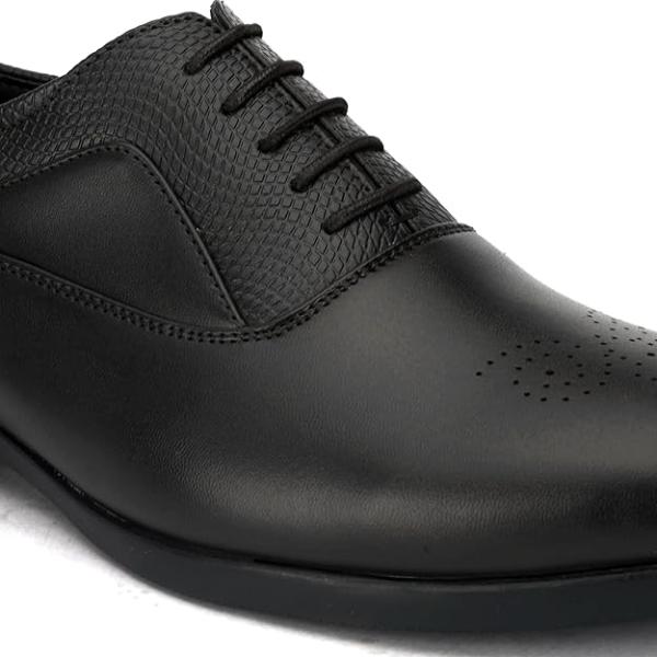 Mens Harmony Formal Shoes | Synthetic Office Wear Round Toe Durable Oxfords | Perfect for Wedding