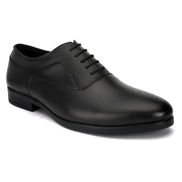 Mens Harmony Formal Shoes | Synthetic Office Wear Round Toe Durable Oxfords | Perfect for Wedding