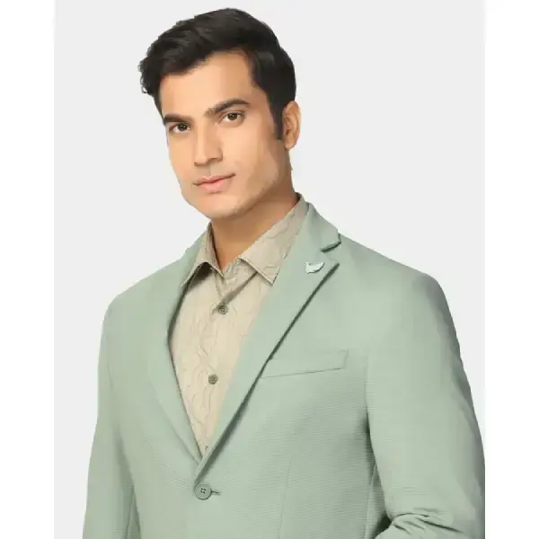 BLACKBERRYS-TechPro Formal Mint Stripe Blazer - Kuma