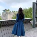 Western Stylish Denim Dress