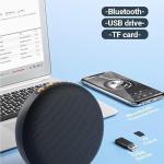 Premium Bluetooth Speaker with 360 Surround Sound, Beat Synced RGB Lights