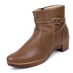 Brown Women's Boots | Faux Leather, Trendy, Comfortable