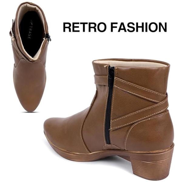 Brown Women's Boots | Faux Leather, Trendy, Comfortable