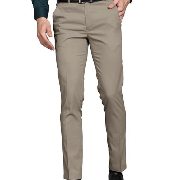 Formal Pant with Expandable Waist for Men