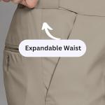 Formal Pant with Expandable Waist for Men