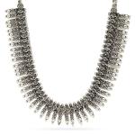 Choker Necklace Bohemian Oxidised Antique Tribal Style Trendy Jewellery Gift for Women & Girls