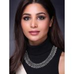 Choker Necklace Bohemian Oxidised Antique Tribal Style Trendy Jewellery Gift for Women & Girls