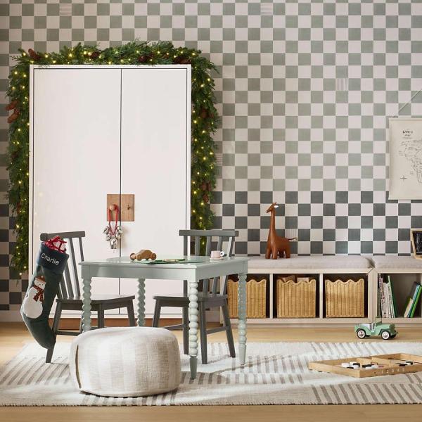Crate&Barrel-Memoire Ivory High-Gloss Lacquer Kids Storage Armoire Cabinet by Jeremiah Brent