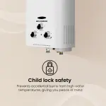Crompton-6Litre LPG Gas Water Heater