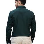 Men’s Solid Premium Cotton Twill Formal Shirt | Full Sleeve | Regular Fit | Soft & Durable Fabric