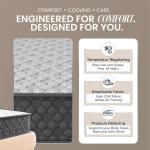 Orthopedic Dual Comfort Single Size Mattress 72x30x4 Inches | Medium Firm 4-Inch HR Foam Mattress for Back Support | Premium Cotton | 7-Year Warranty | Vacuum Packed Roll | Sleep well Comfort