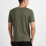 Men's Cotton Regular Fit Typography T-Shirt