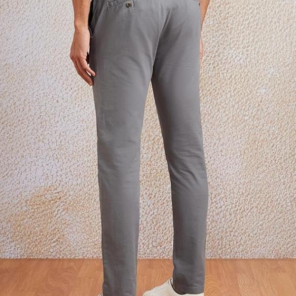 Symbol Men's Casual Regular Fit Cotton Pants | Chinos | Trousers