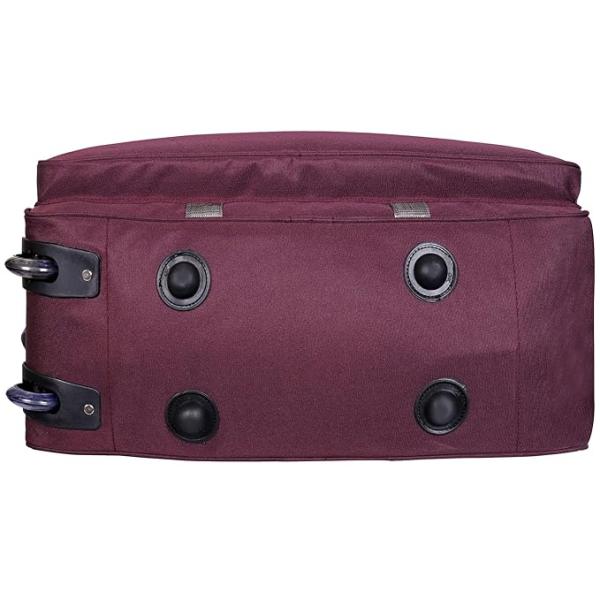 Duffel Bag Luggage with Wheels Waterproof | Purple, 60L