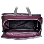 Duffel Bag Luggage with Wheels Waterproof | Purple, 60L