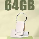 Type-C OTG 64GB PENDRIVE/Premium Metal Body with USB 3.0 Technology