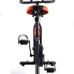 Indoor Cycling Bike, Silent Belt Drive Exercise Bike Stationary Bicycle with Steel Flywheel