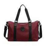 42 Cm Nylon Luggage Travel Duffle Bag for Women, Sports Shoulder Bag for Women with Wet Pocket Weekender Overnight Luggage Bag