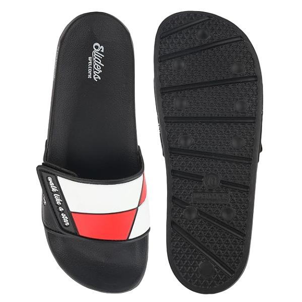 Lightweight Super Flexible Arch Support Stylish Dailywear Sliders/Slippers for Men by Welcome