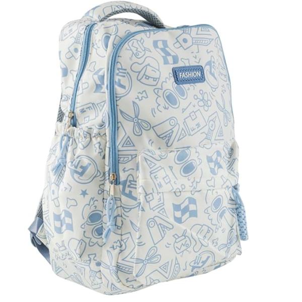 School Bag for Boys, Girls - Trendy Student Backpack for Kids & Teenagers